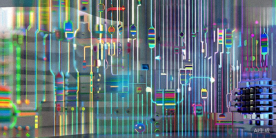 AI机器人正在生成个性化产品描述与营销文案，可视化图表展示效果提升