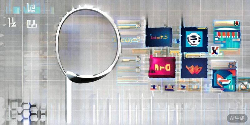 多个主流电商平台Logo与规则文档图标并列展示，背景有放大镜和检查清单，象征规则审查与合规