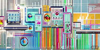 消费者在多个设备上浏览购物，图表展示行为数据