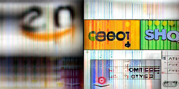 亚马逊、Shopee、TikTok Shop等主流电商平台Logo整齐排列，背景是放大镜下的平台规则文档