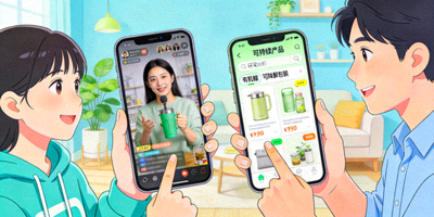 Z世代与千禧一代消费者通过手机进行视频购物和搜索可持续产品的行为插图