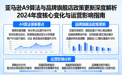 亚马逊A9算法与品牌旗舰店政策更新深度解析图表